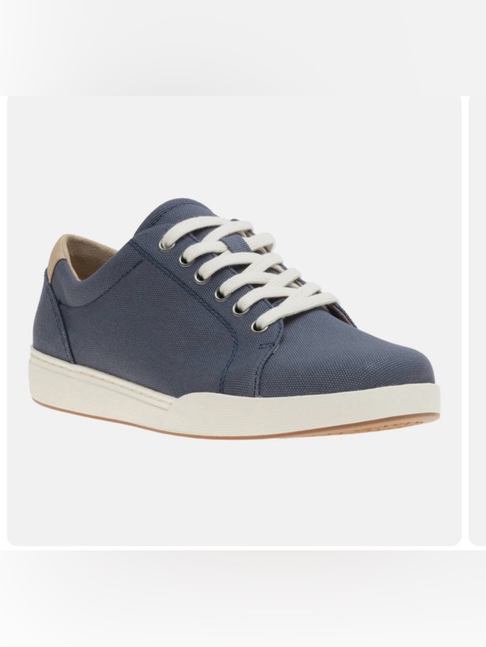 ABEO Encore Navy Canvas Sneakers